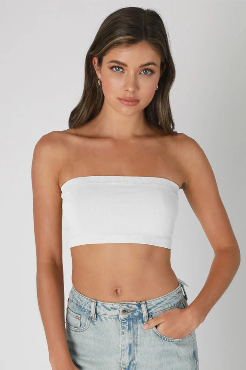 Ruby & Jenna Women's Seamless Bandeau