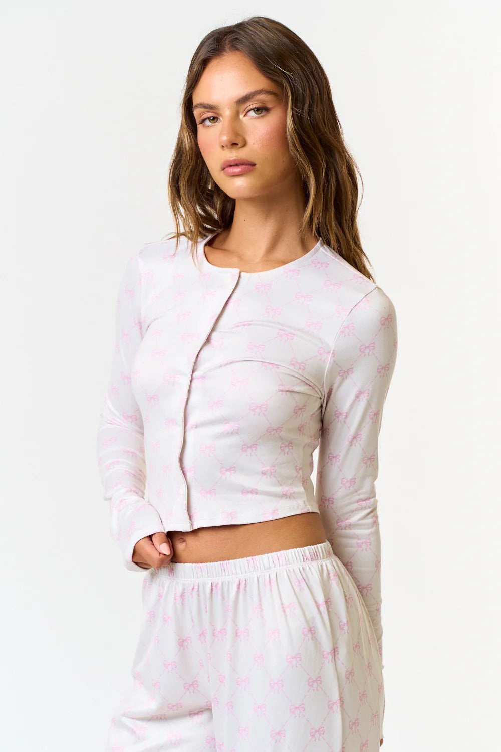 Ruby & Jenna Women's Brushed Knit Cardigan