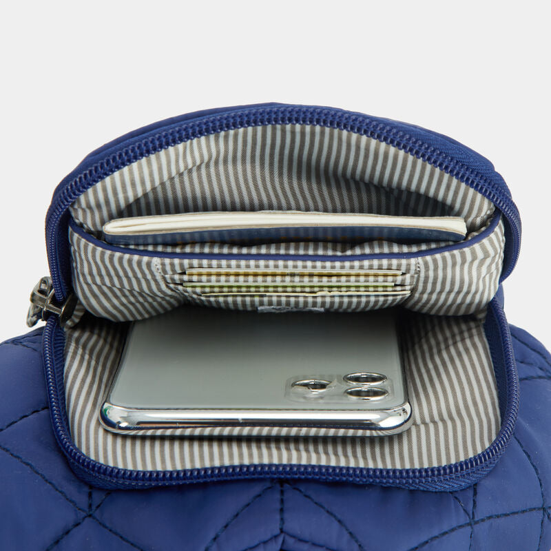 Travelon Anti-Theft Boho Insulated Water Bottle Tote