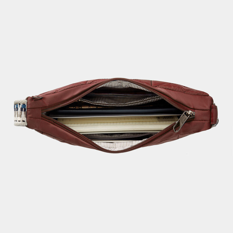 Travelon Anti-Theft Boho Crescent Crossbody