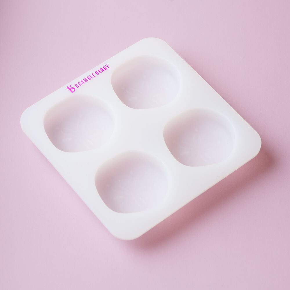 Bramble Berry 4 Cavity Sand Dollar Silicone Mold