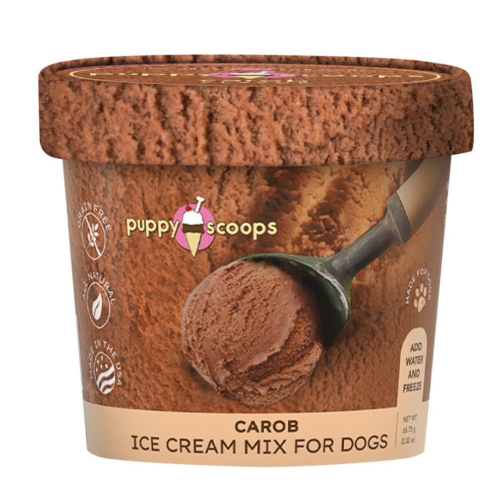 Puppy Cake Puppy Scoops Ice Cream Mix - Carob, Cup Size, 2.32 oz