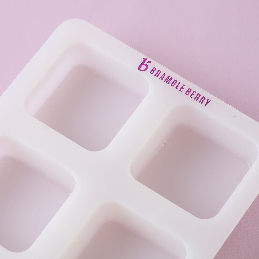 Bramble Berry 6 Cavity Silicone Square Mold