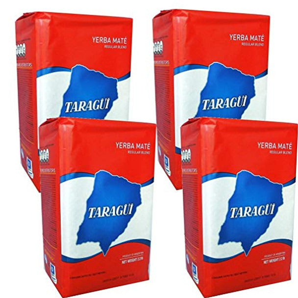 Pampa Direct Taragüi Yerba Mate Classic Flavor Con Palo from Las Marías, 4 kg / 8.8 lb combo pack