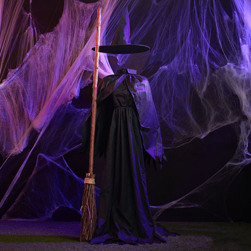 Cracker Barrel Animated Invisible Witch
