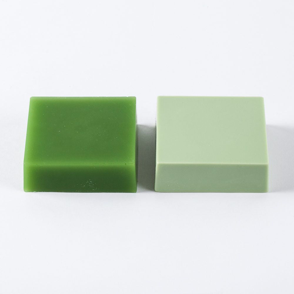 Bramble Berry Green Chrome Color Block