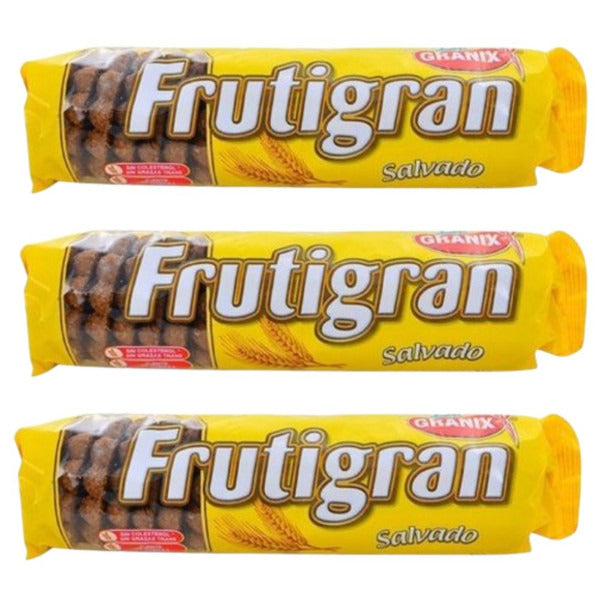 Pampa Direct Frutigran Salvado Bran Cookies, 250 g / 8.8 oz (pack of 3)