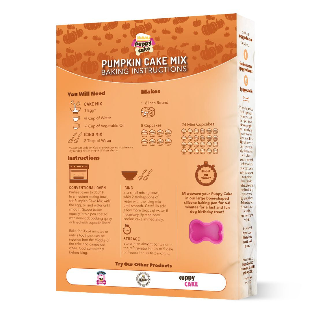 Puppy Cake Puppy Cake Mix - Pumpkin (wheat-free)