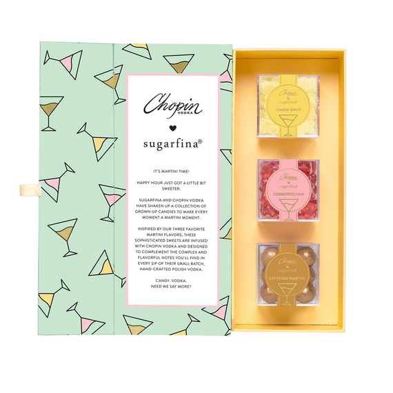 Sugarfina Your Martini & Garnish Bundle