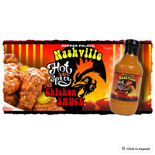 Pepper Palace Nashville Hot N Spicy Chicken Sauce
