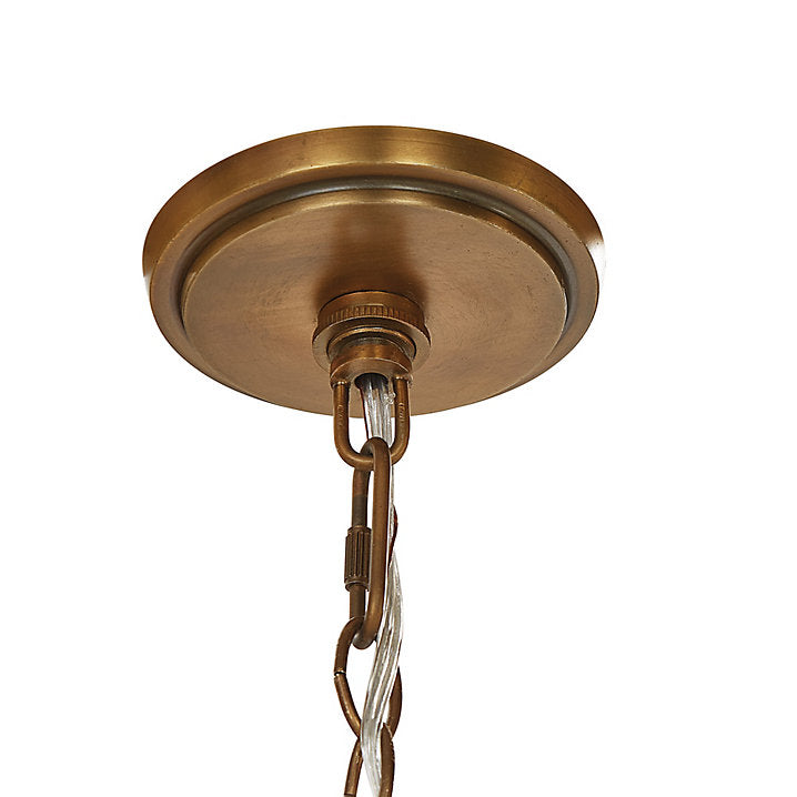 Ballard Designs Savannah 6-Light Jute Wrapped Chandelier