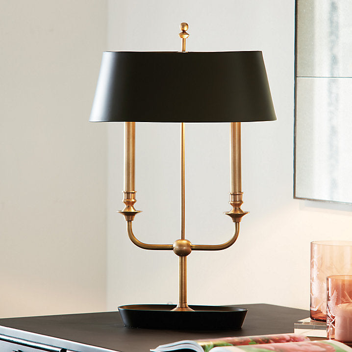 Ballard Designs Rosedale Double Arm Table Lamp