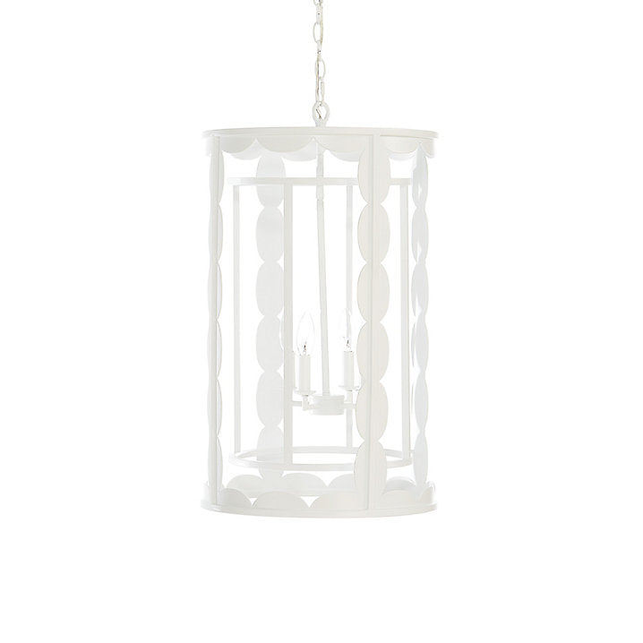 Ballard Designs Ellison Scalloped 4-Light Pendant