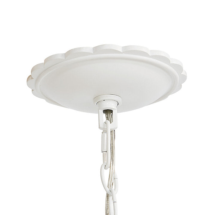 Ballard Designs Ellison Scalloped 4-Light Pendant