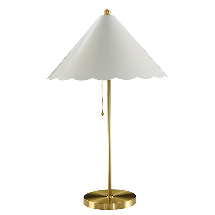 Ballard Designs Ariel Scalloped Table Lamp