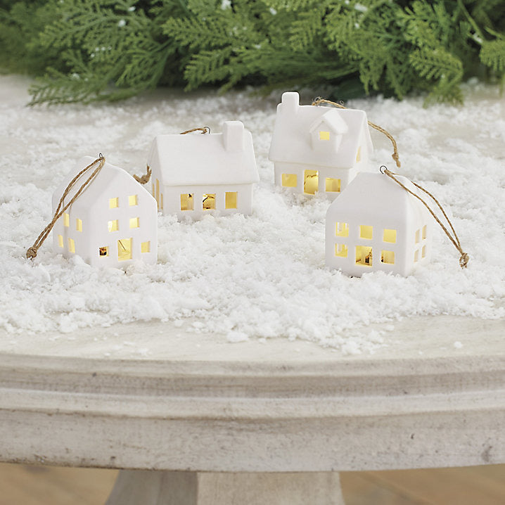 Ballard Designs Winter House Ornaments