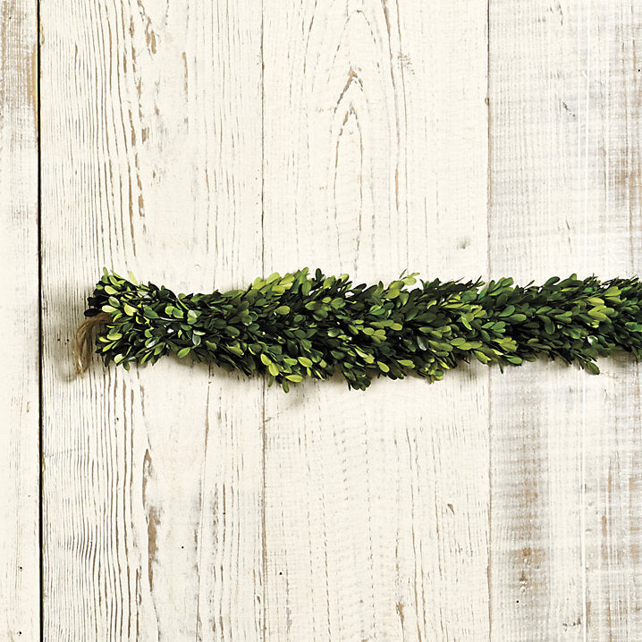 Ballard Designs Preserved Boxwood Garland