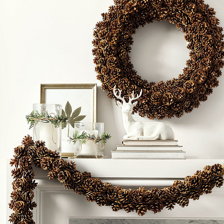 Ballard Designs Pinecone Wreath