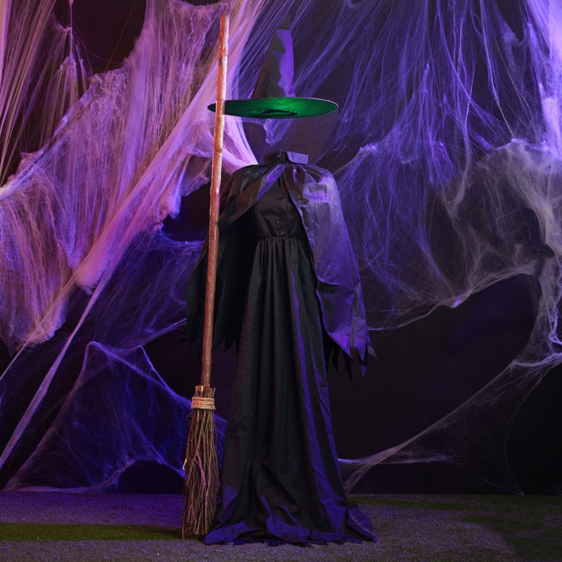 Cracker Barrel Animated Invisible Witch
