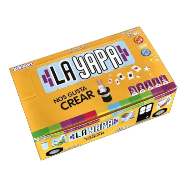 Pampa Direct La Yapa Pastillas Hard Candy Mixed Flavors Orange, Strawberry, Lime & Peach, Gluten-Free, 17 g / 0.6 oz (box of 36)