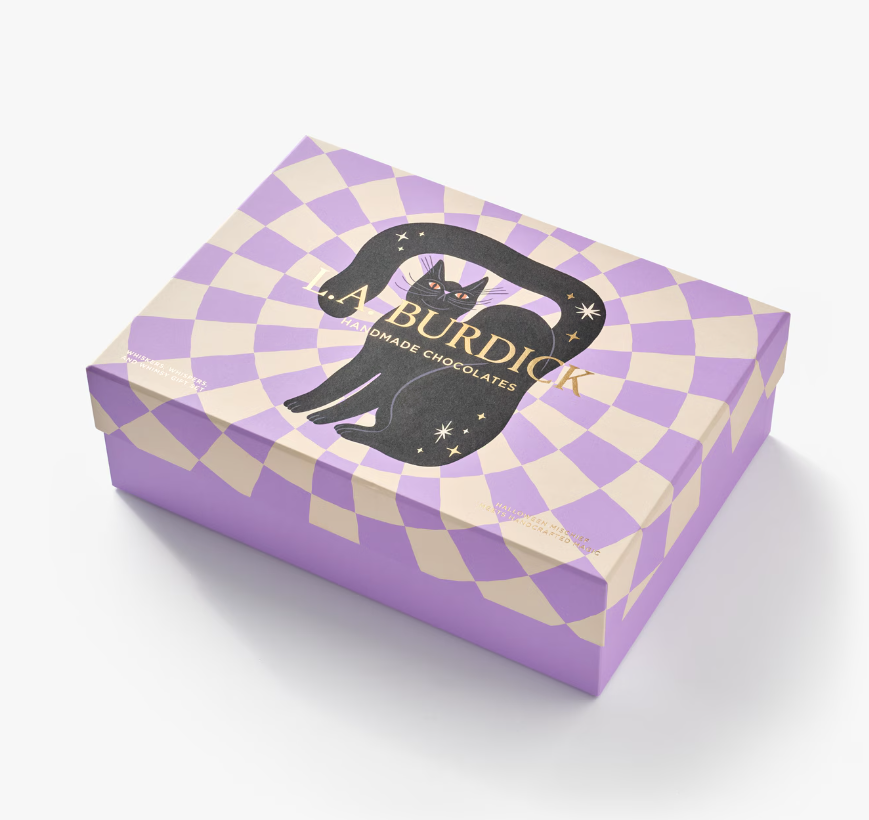 L.A. Burdick Chocolates Whiskers, Whispers, and Whimsy Gift Set