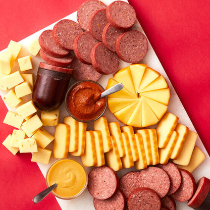 Hickory Farms Spicy Summer Sausage & Cheese Gift Box