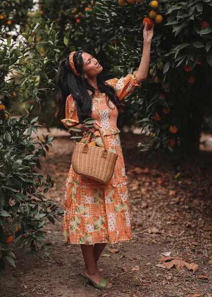 JessaKae Women's Orange Blossom Dress
