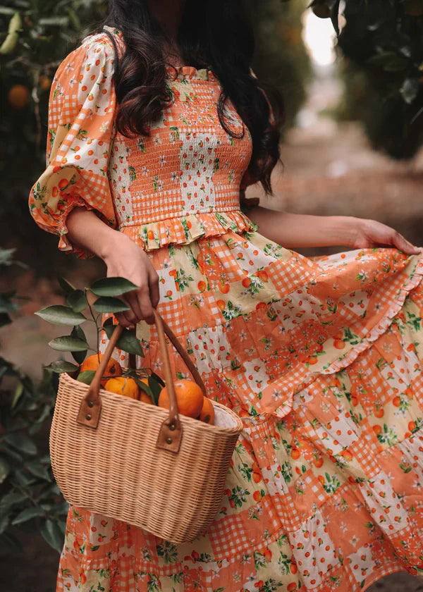 JessaKae Women's Orange Blossom Dress
