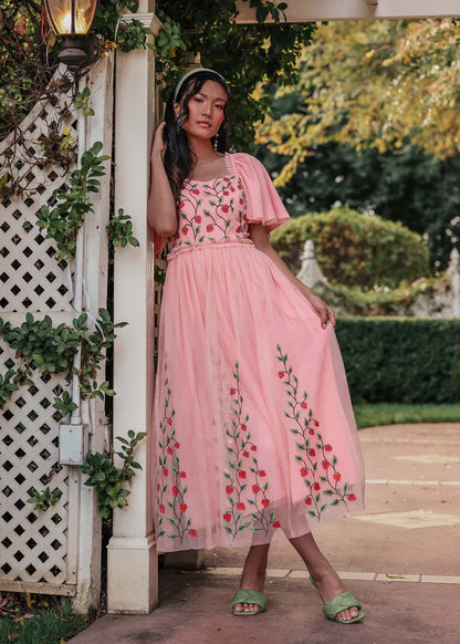 JessaKae Women's Berry Garden Dress