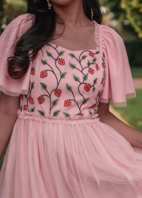 JessaKae Women's Berry Garden Dress
