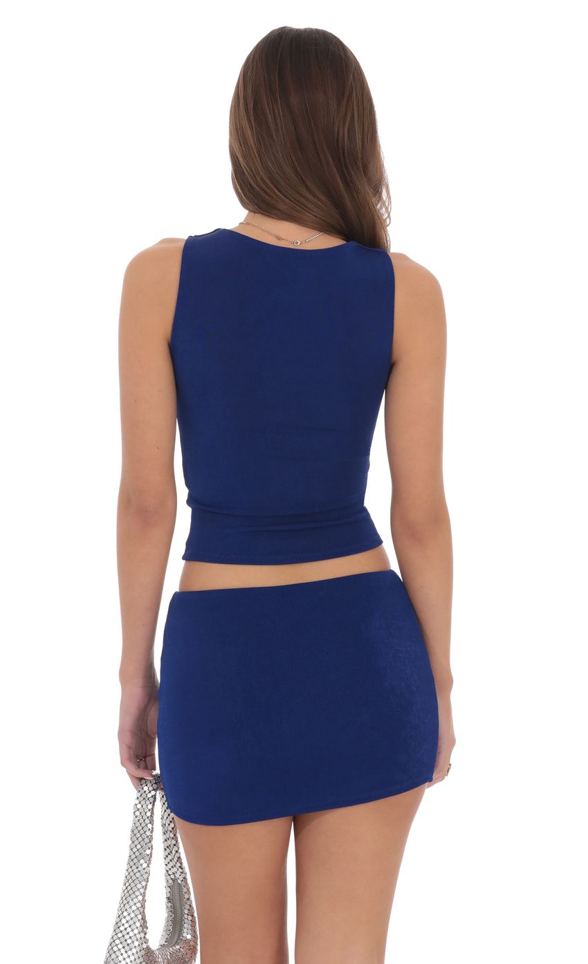 Lucy In The Sky Two Piece Set in Blue