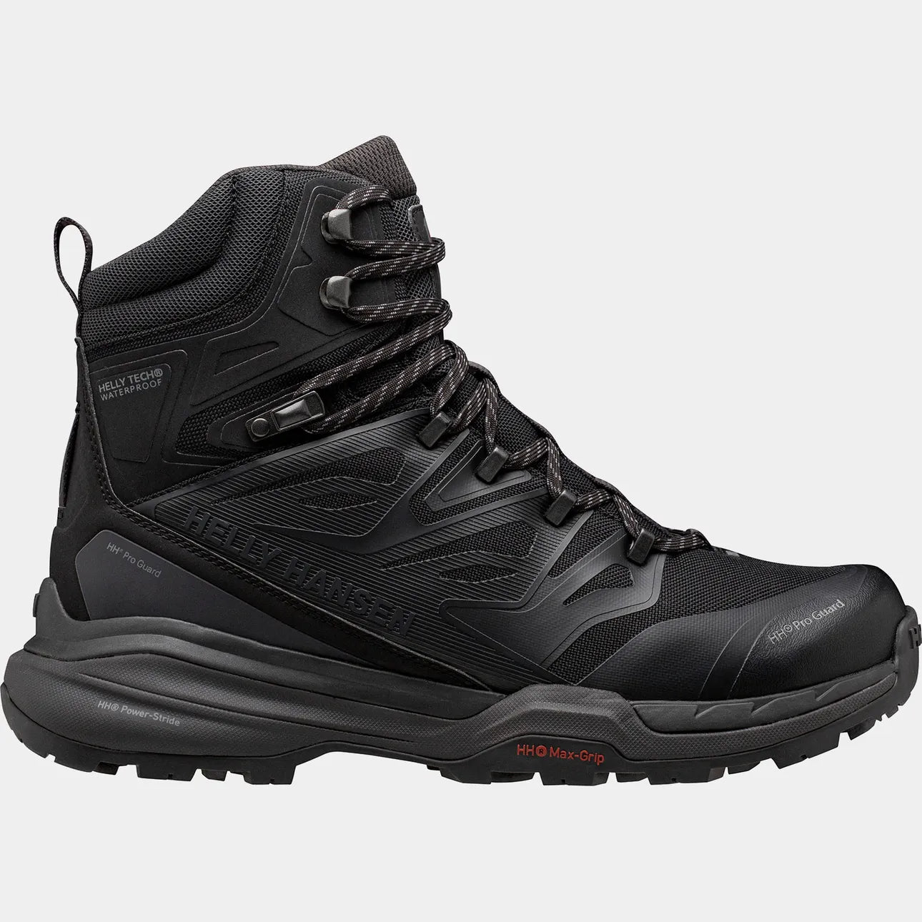 Helly Hansen Men's Traverse HELLY TECH Waterproof Hiking Boots - 990 BLACK/BLACK