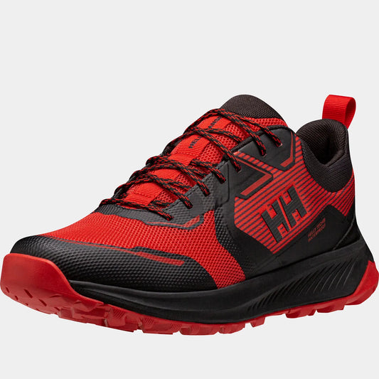 Helly Hansen Men's Gobi 2 HELLY TECH Waterproof Low-Cut Hiking Shoes - 222 ALERT RED /