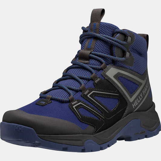 Helly Hansen Men's Stalheim HELLY TECH Waterproof Hiking Boots - 584 OCEAN / BLA