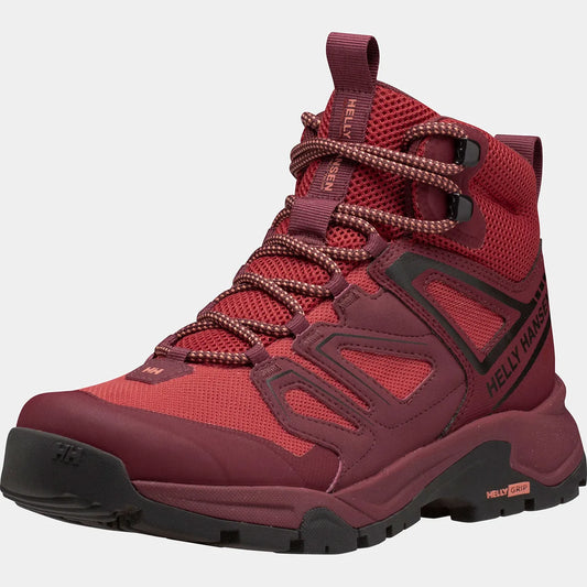 Helly Hansen Women's Stalheim HELLY TECH Waterproof Hiking Boots - 101 POPPY RED