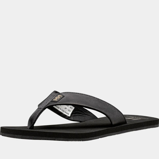 Helly Hansen Men's Seasand 2 Leather Sandals - 990 BLACK / FAL
