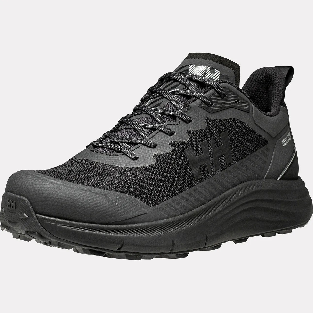 Helly Hansen Men's Stega Helly Tech WATERPROOF Hiking Shoes - 990 BLACK / NEW