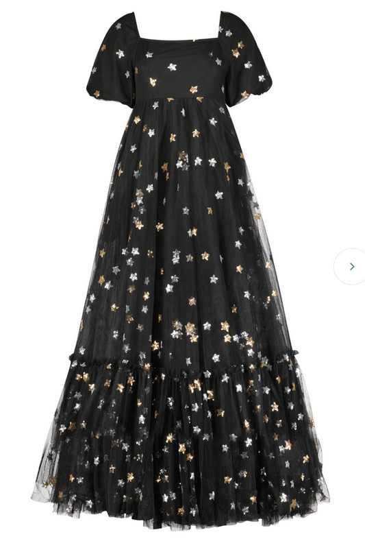 JessaKae Wendy Dress - Black Star