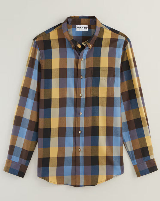 BLAIR John Blair Multi-Plaid Shirt