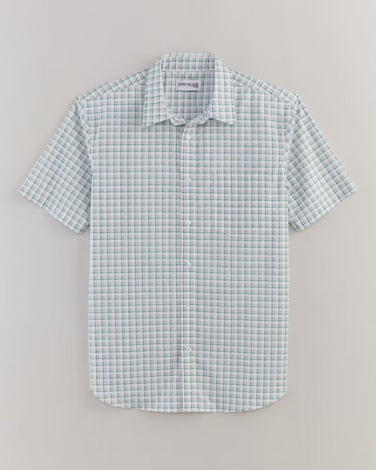 BLAIR John Blair Classics Short-Sleeve Print Shirt