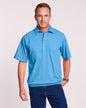 BLAIR John Blair Short-Sleeve Banded-Bottom Polo