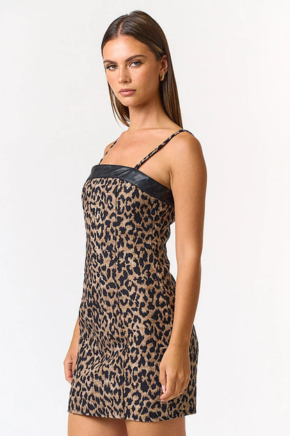 Ruby & Jenna Women's Jacquared Strappy Dress