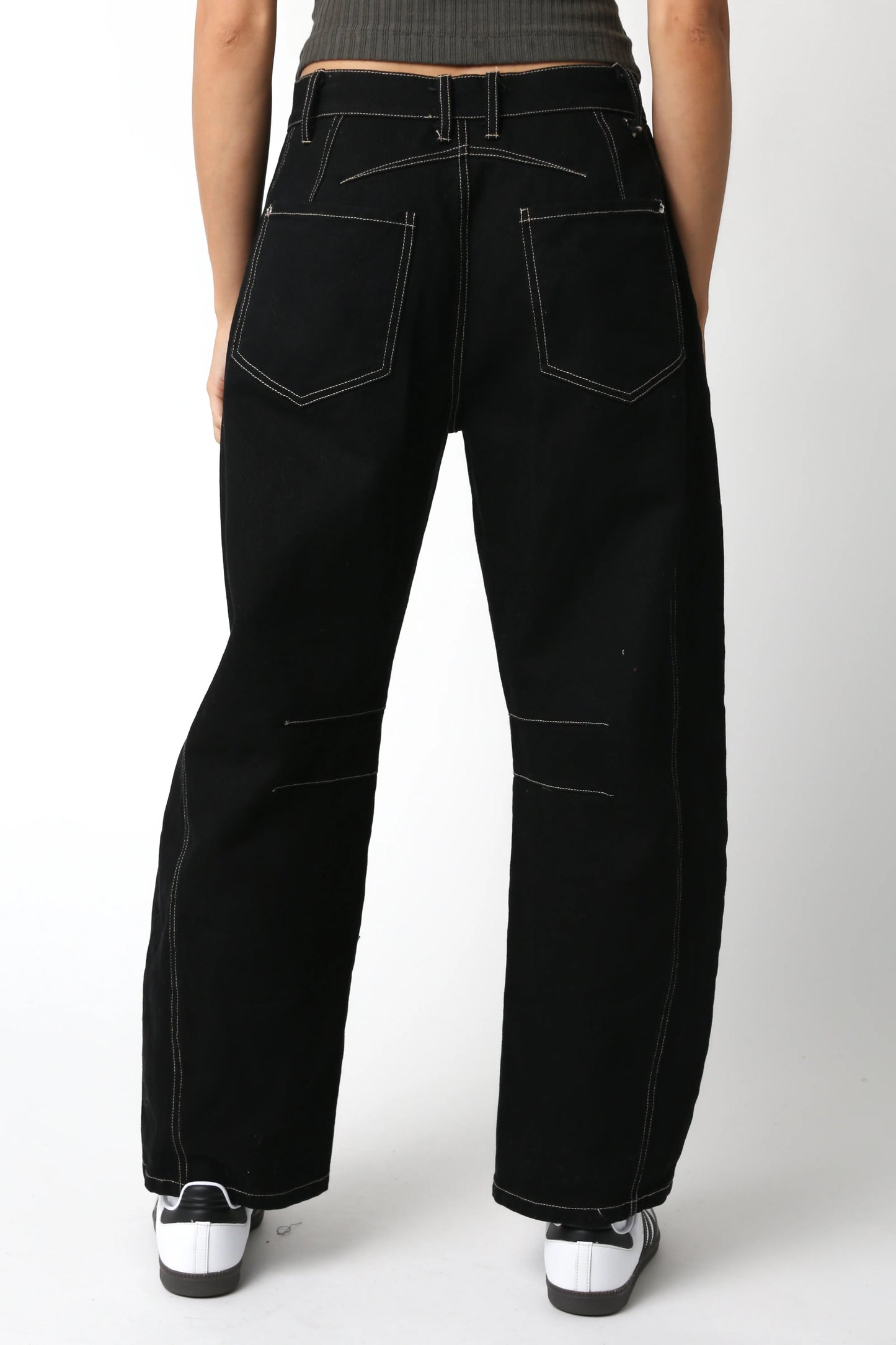 Ruby & Jenna Women's Barrel Pant