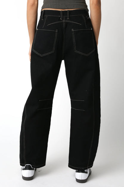 Ruby & Jenna Women's Barrel Pant