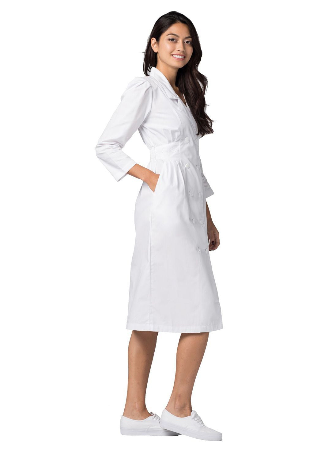 Adar Women's Fitted Midriff Dress