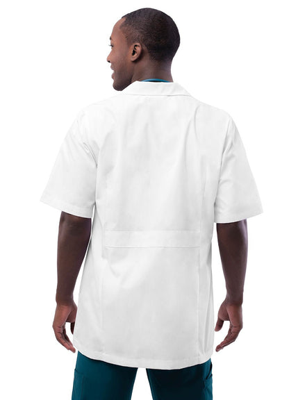 Adar Unisex 31" Short Sleeve Consultation Coat