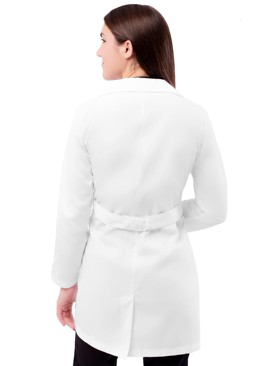 Adar Women's 33" Adjustable Belt Lab Coat