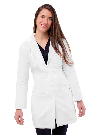 Adar Women's 33" Adjustable Belt Lab Coat