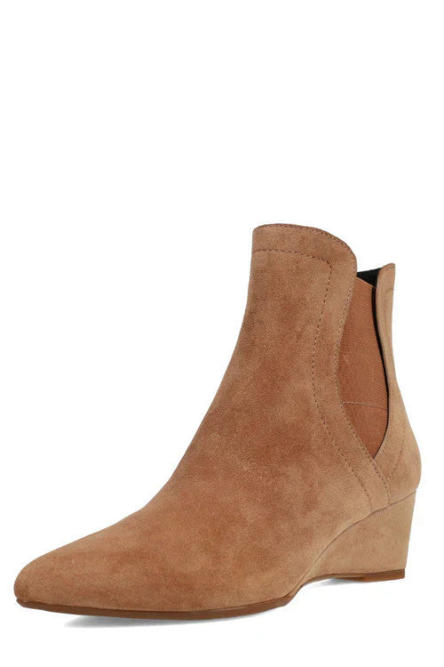 Natori Gaisha-Su Suede Wedge Bootie - Doe