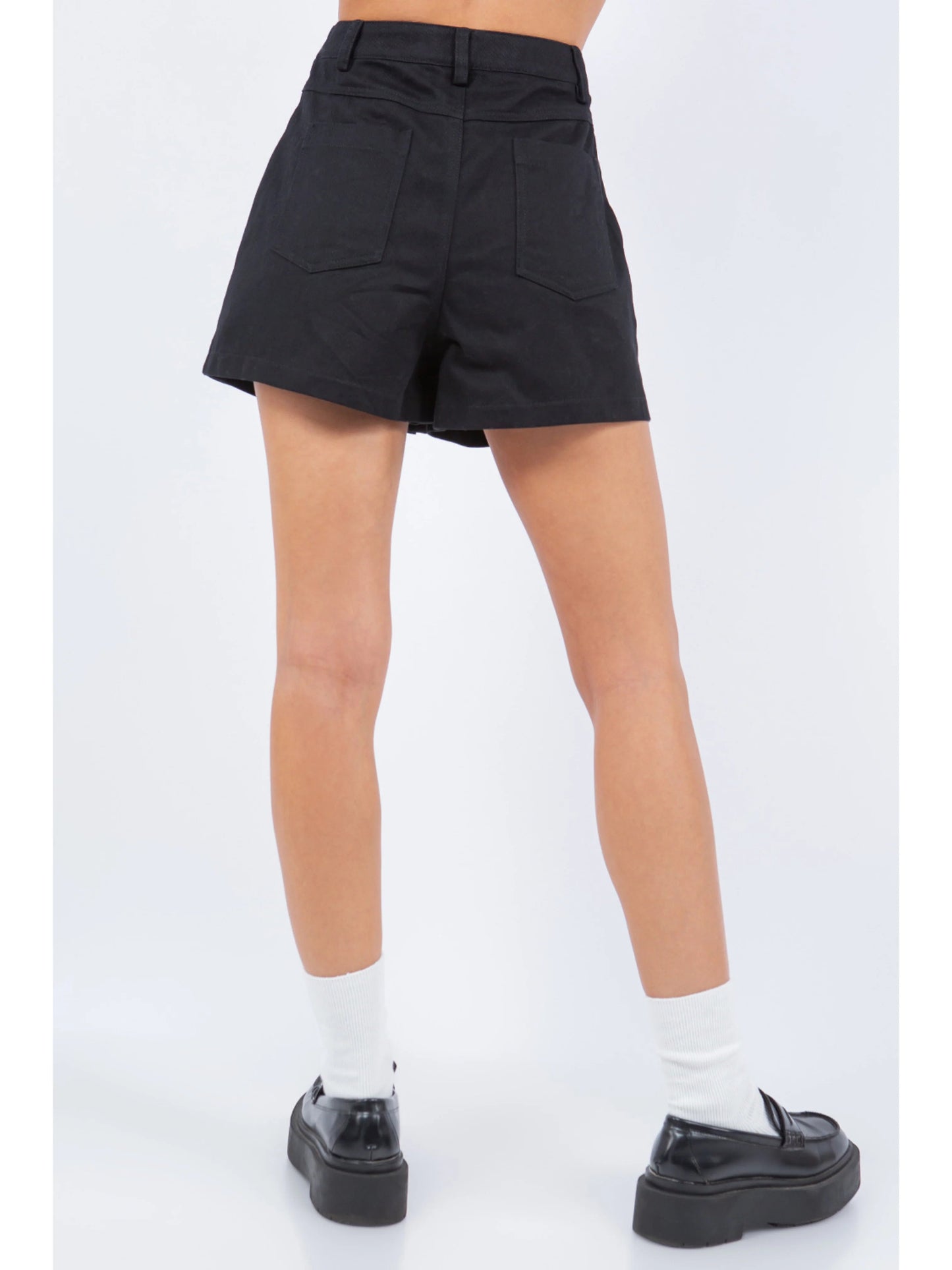 Ruby & Jenna Women's Button Up Skort